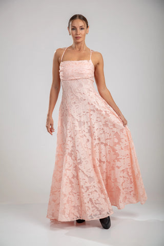 שמלת רוזל – ורודה סומק