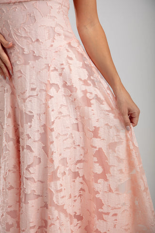 שמלת רוזל – ורודה סומק