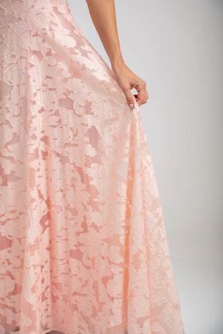 שמלת רוזל – ורודה סומק