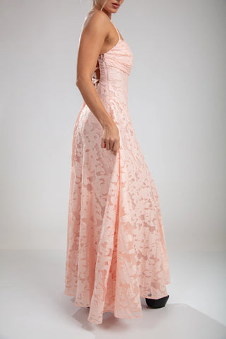 שמלת רוזל – ורודה סומק