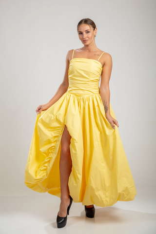 Marcelline Gown – Butter Yellow