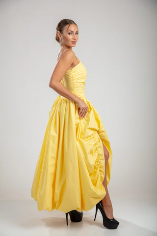 Marcelline Gown – Butter Yellow
