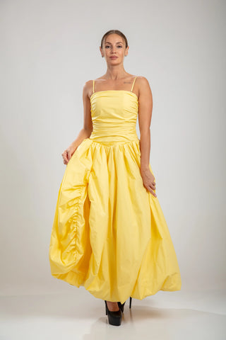 Marcelline Gown – Butter Yellow