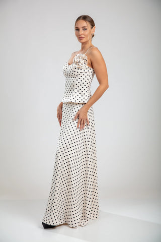 Améliane Polka Dot Blouse