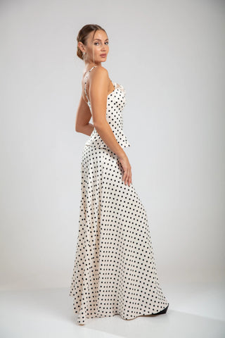 Améliane Polka Dot Skirt