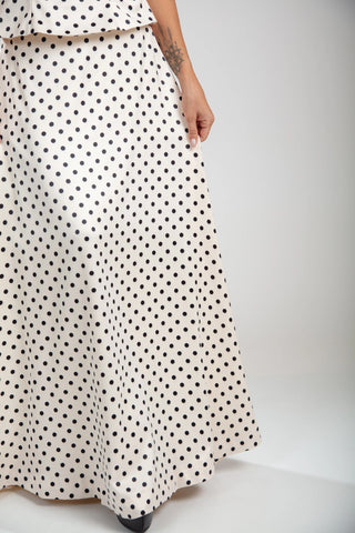 Améliane Polka Dot Skirt