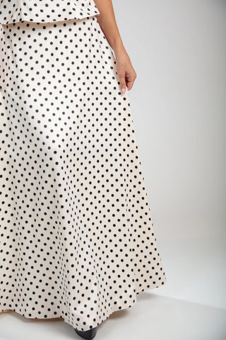 Améliane Polka Dot Skirt