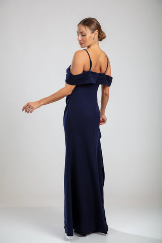 Marcelline Gown - Navy blue