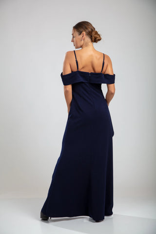 Marcelline Gown - Navy blue