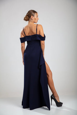 Marcelline Gown - Navy blue