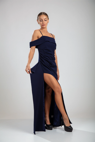 Marcelline Gown - Navy blue