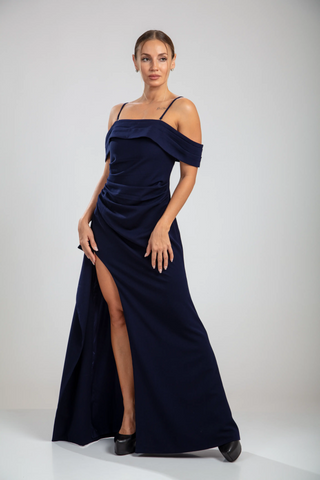 Marcelline Gown - Navy blue