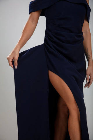 Marcelline Gown - Navy blue