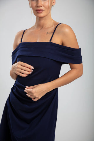 Marcelline Gown - Navy blue