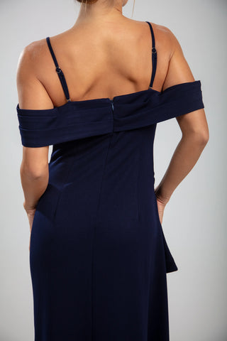 Marcelline Gown - Navy blue