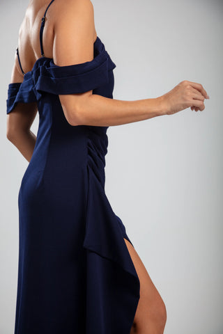Marcelline Gown - Navy blue