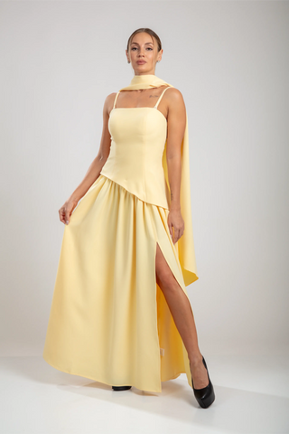Seraphine Gown – Soleil Yellow