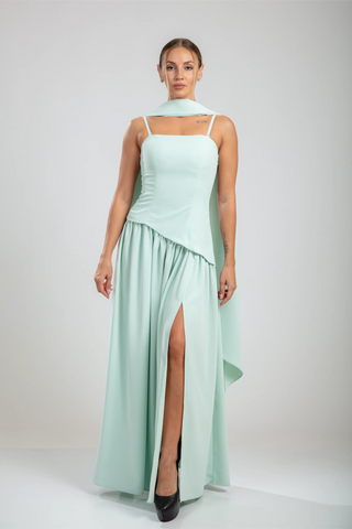 Seraphine Gown – Mint Green