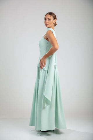 Seraphine Gown – Mint Green