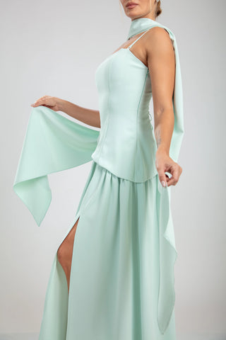 Seraphine Gown – Mint Green