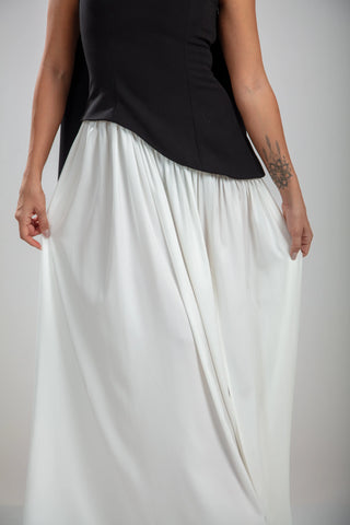 Seraphine Gown – Noir/Blanc