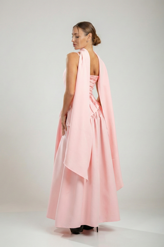 שמלת סרפין – ורוד תינוק