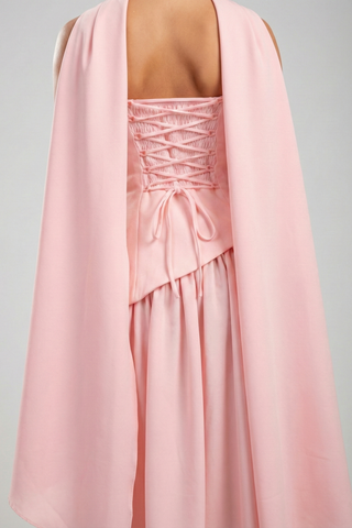 שמלת סרפין – ורוד תינוק