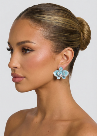 Azure Bloom Earrings