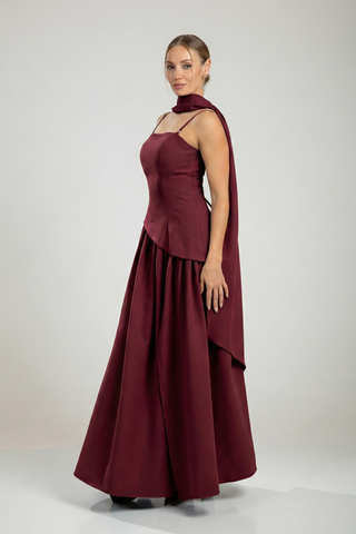 שמלות סרפין – בורדו