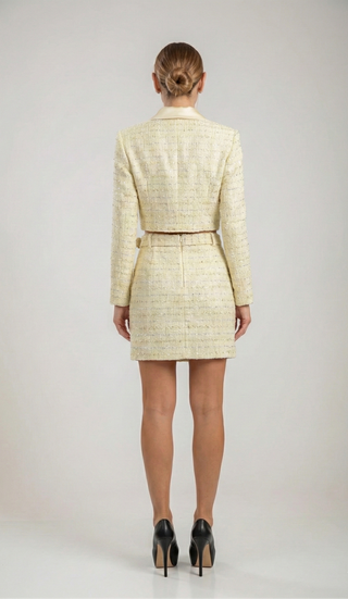 סט טוויד אליז - צהוב