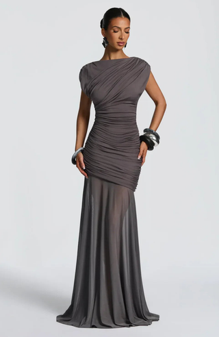 Aurelian Gown - Charcoal