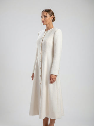 שמלת מעיל מעוטרת של אורלי