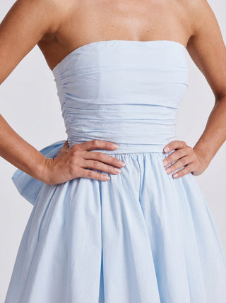 Aurorae Mini Dress — Light Blue