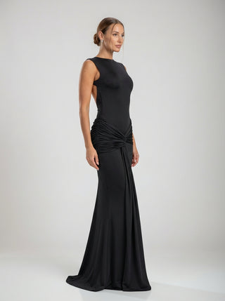 שמלת קליסטה - שחורה