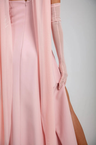 שמלת סלסטין – ורודה