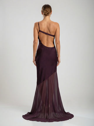 Dominion Gown – Plum