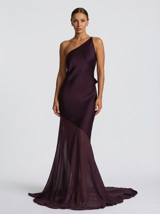 Dominion Gown – Plum