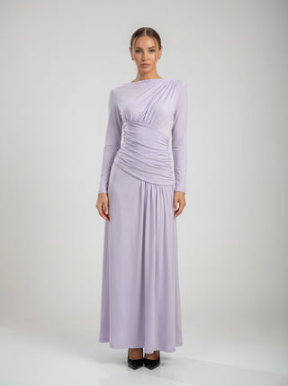 שמלת אירועים לבנדר – אשֶה