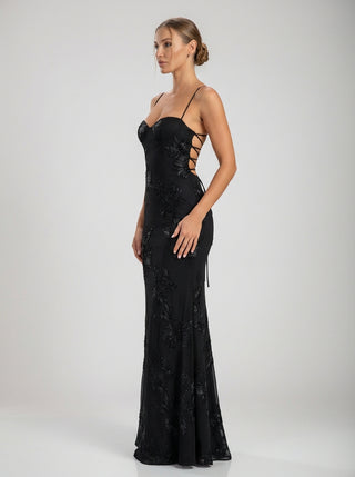 Florentia Gown – Black