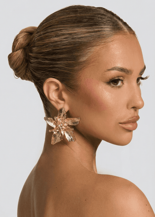 Golden Bloom Earrings
