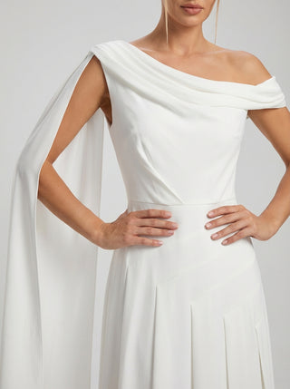 Makena – שמלת אירועים בצבע שנהב