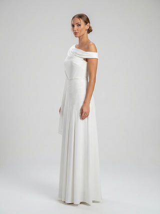 Makena – שמלת אירועים בצבע שנהב