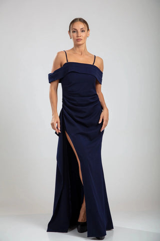 שמלות מרסלין - כחול כהה