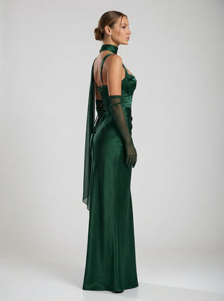 שמלות ריגליה – ירוק אמירלד