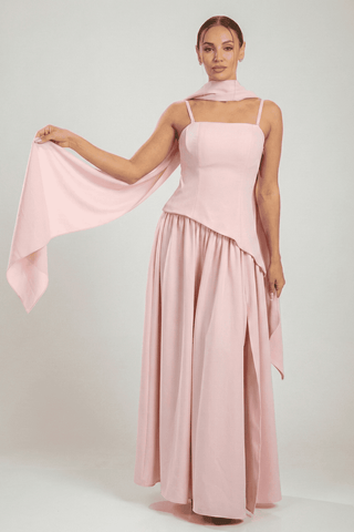 שמלת סרפין – ורוד תינוק