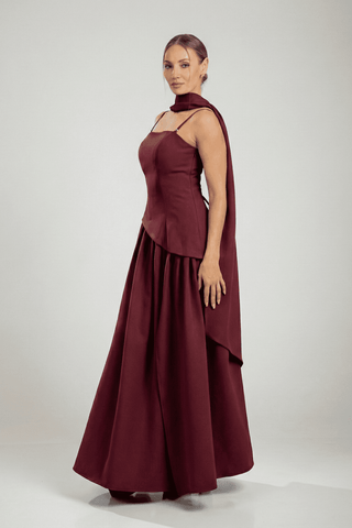 שמלות סרפין – בורדו