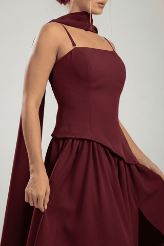 שמלות סרפין – בורדו