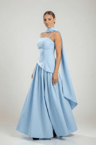 Seraphine Gown – Light Blue
