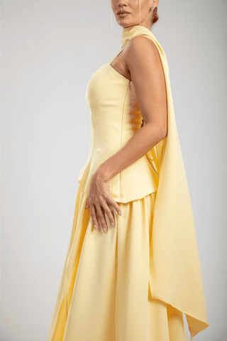 שמלות סרפין – צהוב סולֵי