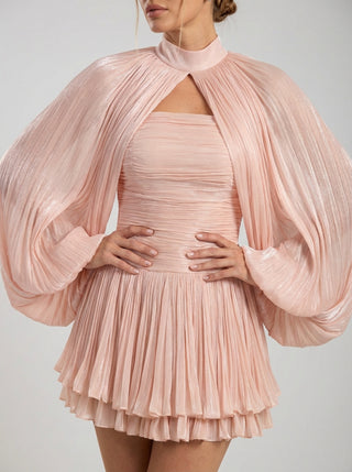 שמלת אירועים בצבע סומק - Thandi